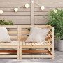 Ecksofa für den Garten aus massivem Kiefernholz 70x70x67 cm von , Modulare Sofas für den Außenbereich - Ref: Foro24-837900, P...