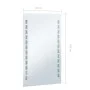 Bathroom wall mirror with LED 60x100 cm by vidaXL, Mirrors - Ref: Foro24-144698, Price: 70,71 €, Discount: %