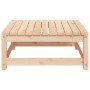 Taburete de jardín madera maciza de pino 70x70x30 cm de , Sofás modulares de exterior - Ref: Foro24-837935, Precio: 44,55 €, ...