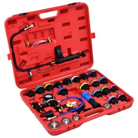 Cooling and radiator circuit pressure tester 28 pieces by vidaXL, Hand tools - Ref: Foro24-210533, Price: 122,61 €, Discount: %