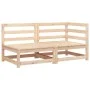 2-Sitzer Gartensofa aus massivem Zirbenholz von , Modulare Sofas für den Außenbereich - Ref: Foro24-837942, Preis: 106,09 €, ...