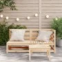 2-Sitzer Gartensofa aus massivem Zirbenholz von , Modulare Sofas für den Außenbereich - Ref: Foro24-837942, Preis: 106,09 €, ...