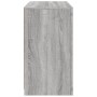Sideboard with Sonoma grey LED lights 60.5x37x67 cm by , Sideboards - Ref: Foro24-836621, Price: 97,62 €, Discount: %