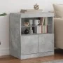 Sideboard with LED lights in concrete gray 60x37x67 cm by , Sideboards - Ref: Foro24-836654, Price: 67,20 €, Discount: %