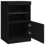 Sideboard mit schwarzen LED-Leuchten 41x37x67 cm von , Sideboards - Ref: Foro24-836680, Preis: 59,24 €, Rabatt: %