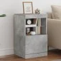 Sideboard with LED lights in concrete gray 41x37x67 cm by , Sideboards - Ref: Foro24-836682, Price: 58,24 €, Discount: %