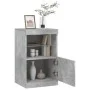 Sideboard with LED lights in concrete gray 41x37x67 cm by , Sideboards - Ref: Foro24-836682, Price: 58,24 €, Discount: %