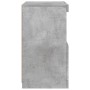 Sideboard with LED lights in concrete gray 41x37x67 cm by , Sideboards - Ref: Foro24-836682, Price: 60,22 €, Discount: %