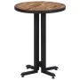 Mesa de terraza redonda teca reciclada maciza Ø55x76 cm de , Mesas de cocina y de comedor - Ref: Foro24-358512, Precio: 91,72...