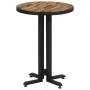 Mesa de terraza redonda teca reciclada maciza Ø55x76 cm de , Mesas de cocina y de comedor - Ref: Foro24-358512, Precio: 91,72...