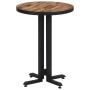 Runder Terrassentisch aus massivem recyceltem Teakholz Ø55x76 cm von , Küchen- und Esstische - Ref: Foro24-358512, Preis: 108...
