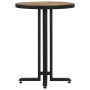 Solid recycled teak round terrace table Ø55x76 cm by , Kitchen and dining tables - Ref: Foro24-358512, Price: 108,95 €, Disco...