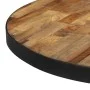 Mesa de terraza redonda teca reciclada maciza Ø55x76 cm de , Mesas de cocina y de comedor - Ref: Foro24-358512, Precio: 91,72...