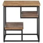 Beistelltisch aus massivem recyceltem Teakholz 50x50x50 cm von , Seitentische - Ref: Foro24-358519, Preis: 99,21 €, Rabatt: %