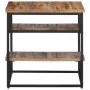 Beistelltisch aus massivem recyceltem Teakholz 50x50x50 cm von , Seitentische - Ref: Foro24-358519, Preis: 99,21 €, Rabatt: %