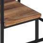 Solid recycled teak side table 50x50x50 cm by , Side tables - Ref: Foro24-358519, Price: 122,00 €, Discount: %