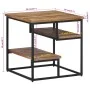 Beistelltisch aus massivem recyceltem Teakholz 50x50x50 cm von , Seitentische - Ref: Foro24-358519, Preis: 99,21 €, Rabatt: %