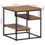Solid recycled teak side table 50x50x50 cm by , Side tables - Ref: Foro24-358519, Price: 122,00 €, Discount: %