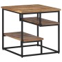 Solid recycled teak side table 50x50x50 cm by , Side tables - Ref: Foro24-358519, Price: 122,00 €, Discount: %