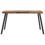 Esstisch aus massivem Teakholz 148x97x76 cm von , Küchen- und Esstische - Ref: Foro24-358531, Preis: 182,82 €, Rabatt: %
