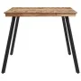 Mesa de comedor madera maciza de teca 148x97x76 cm de , Mesas de cocina y de comedor - Ref: Foro24-358531, Precio: 180,54 €, ...