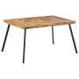 Mesa de comedor madera maciza de teca 148x97x76 cm de , Mesas de cocina y de comedor - Ref: Foro24-358531, Precio: 180,54 €, ...