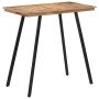High bar table made of solid teak wood 110x55x105 cm by , Kitchen and dining tables - Ref: Foro24-358533, Price: 174,26 €, Di...