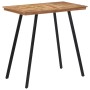 High bar table made of solid teak wood 110x55x105 cm by , Kitchen and dining tables - Ref: Foro24-358533, Price: 174,26 €, Di...