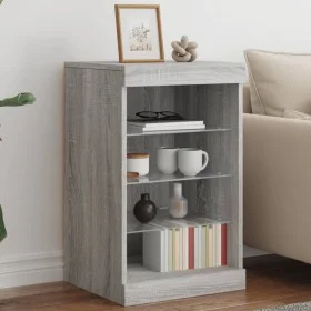 Sideboard mit grauen LED-Leuchten aus Sonoma 41x37x67 cm von , Sideboards - Ref: Foro24-836726, Preis: 52,95 €, Rabatt: %