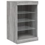 Sideboard with Sonoma grey LED lights 41x37x67 cm by , Sideboards - Ref: Foro24-836726, Price: 52,05 €, Discount: %