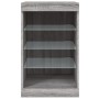 Sideboard with Sonoma grey LED lights 41x37x67 cm by , Sideboards - Ref: Foro24-836726, Price: 52,05 €, Discount: %