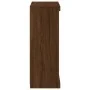 Sideboard with LED lights brown oak 60.5x37x100 cm by , Sideboards - Ref: Foro24-836713, Price: 67,71 €, Discount: %