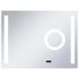 LED and touch sensor wall-mounted bathroom mirror 80x60 cm by vidaXL, Mirrors - Ref: Foro24-144742, Price: 141,27 €, Discount: %