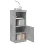 Aparador con luces LED gris hormigón 41x37x100 cm de , Aparadores - Ref: Foro24-836689, Precio: 75,90 €, Descuento: %