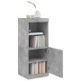 Sideboard with LED lights concrete gray 41x37x100 cm by , Sideboards - Ref: Foro24-836689, Price: 77,17 €, Discount: %