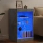 Sideboard with LED lights in concrete gray 41x37x67 cm by , Sideboards - Ref: Foro24-836724, Price: 59,87 €, Discount: %