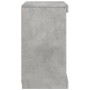 Sideboard with LED lights in concrete gray 41x37x67 cm by , Sideboards - Ref: Foro24-836724, Price: 60,83 €, Discount: %