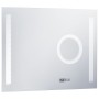 LED and touch sensor wall-mounted bathroom mirror 80x60 cm by vidaXL, Mirrors - Ref: Foro24-144742, Price: 166,04 €, Discount: %
