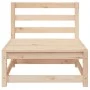 Garden sofa without armrests solid pine wood 70x70x67 cm by , Modular outdoor sofas - Ref: Foro24-837914, Price: 49,82 €, Dis...