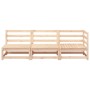Sofá de jardín de 3 plazas madera maciza de pino de , Sofás modulares de exterior - Ref: Foro24-837949, Precio: 161,45 €