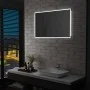 Bathroom wall mirror with LED lights and touch sensor 100x60 cm by vidaXL, Mirrors - Ref: Foro24-144737, Price: 135,56 €, Dis...