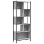 Estantería madera de ingeniería gris Sonoma 72x28x172 cm de , Librerías y estanterías - Ref: Foro24-3213655, Precio: 101,33 €...
