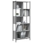 Estantería madera de ingeniería gris Sonoma 72x28x172 cm de , Librerías y estanterías - Ref: Foro24-3213655, Precio: 101,33 €...