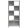 Engineered wood bookshelf in Sonoma gray, 72x28x172 cm by , Bookcases and shelves - Ref: Foro24-3213655, Price: 100,26 €, Dis...
