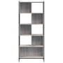 Estantería madera de ingeniería gris Sonoma 72x28x172 cm de , Librerías y estanterías - Ref: Foro24-3213655, Precio: 101,33 €...