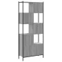 Sonoma Regal aus grauem Holzwerkstoff 72x28x172 cm von , Bücherregale und Regale - Ref: Foro24-3213655, Preis: 100,04 €, Raba...
