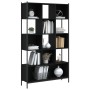 Regal aus schwarzem Holzwerkstoff 102x28x172 cm von , Bücherregale und Regale - Ref: Foro24-3213657, Preis: 137,69 €, Rabatt: %