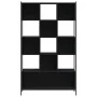 Estantería madera de ingeniería negra 102x28x172 cm de , Librerías y estanterías - Ref: Foro24-3213657, Precio: 135,90 €, Des...