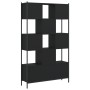 Regal aus schwarzem Holzwerkstoff 102x28x172 cm von , Bücherregale und Regale - Ref: Foro24-3213657, Preis: 137,69 €, Rabatt: %