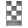 Engineered wood bookshelf in Sonoma gray, 102x28x172 cm by , Bookcases and shelves - Ref: Foro24-3213660, Price: 150,39 €, Di...